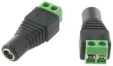 Define Cat5 para BNC Passive Video e Power Balun Transceiver