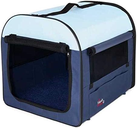 Trixie 39704 Pet Transport 4 55 65 80 cm azul escuro/bege