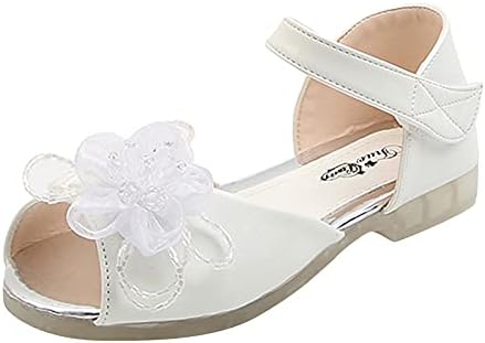Sapatos de princesa para sapatos de meninas sandálias flora