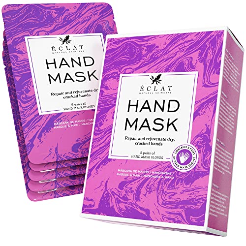 ??????? ????* Máscara de mão com manteiga de karité para mãos secas, hidratando e regenera a pele morta - vegana, parabenada e