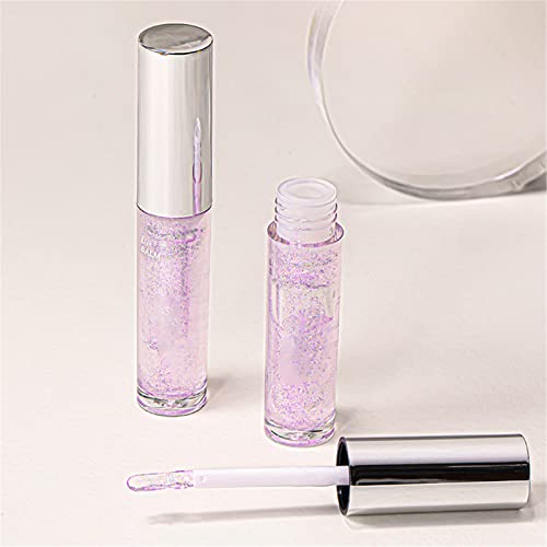 Geléia de batom hidratante hidratante bálsamo hidratante Óleo labial Lipstick transparente Jelly Dudu Glass Lip Glazes 3ml Lip