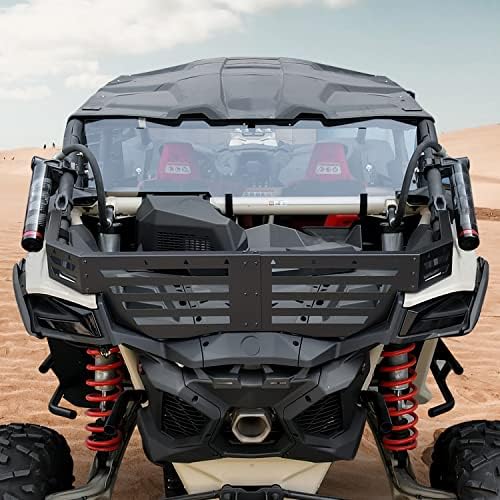 Extensão da cama de carga traseira Got de porta traseira para Can-Am Maverick X3, refogue o canteiro de cama traseira de