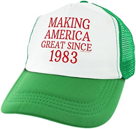 This roupas de 40º aniversário de 40 anos, tornando a América ótima desde 1983 Hat Political Hat Republican Gifts Maga Trucker
