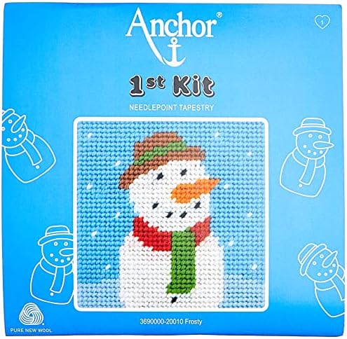 Âncora kit de tapeçaria de Natal infantil Frosty Children