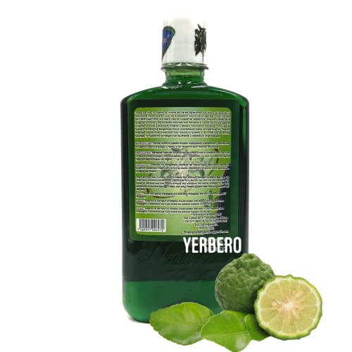 Yerbero - Shampoo de Bergamota Vida Natural 450 ml Restauração de Cabelos e Crescimento/Stop Perda de Cabelo | Sulfato Free & Paraben Free.