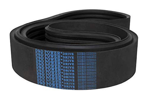 D&D PowerDrive 2R8VK1800 Kevlar Banded V Belt, 180 Comprimento