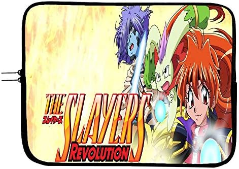 The Slayers Revolution Anime Laptop Sleeve - Protetor de laptop compatível com todos os dispositivos, New Anime Laptop Bag &