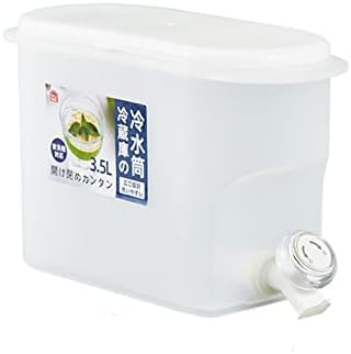 xd6ed4 chaleira fria com torneira em torneira de geladeira armazenamento de grande capacidade para dispensador de suco de frutas