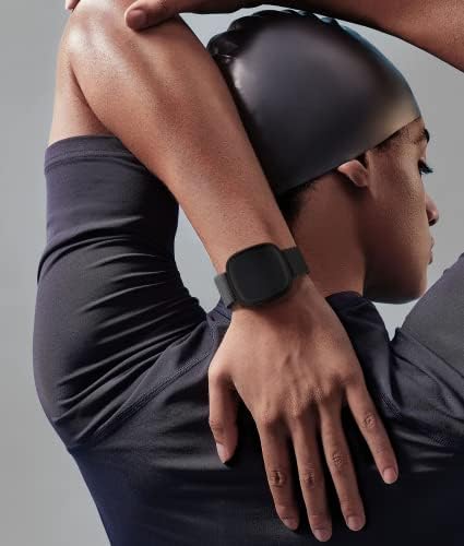 Adorve compatível com Fitbit Versa 3 Bandas/Fitbit Versa 4 Banda/Fitbit Sense/Sense 2 Bands para homens Mulheres, alça de nylon elástico de loop elástico ajustável ajustável para substituição de relógio inteligente