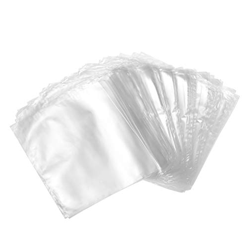 Sacos de presente de sewacc clear 100pcs saco de embrulho de encolhimento transparente de saco de embrulho de encolhimento de calor
