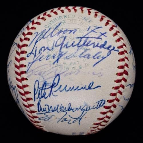 1960 Al All Stars assinou Oal Ball Mickey Mantle Ted Williams Roger Maris JSA Loa - Bolalls autografados
