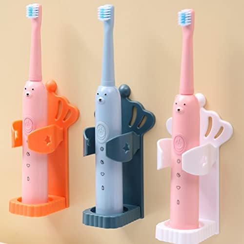 Escova de dentes elétricos de zerodeko 6 pcs de dentes elétricos por escova de dentes elétricos montados na parede montados de