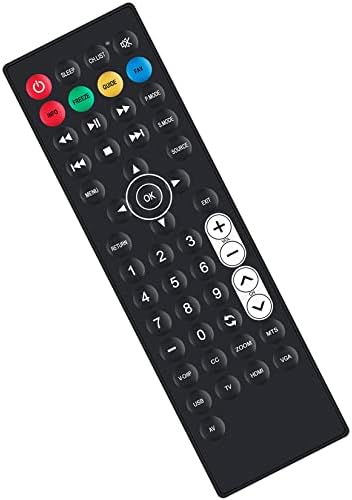 Replacement Remote Applicable for Furrion TV FDUP55CBS FDUP65CBS FDUF55CBR FDUF65CBS FDUP65CBR FDUF65CBR FDUF43CBR FDUP55CBR