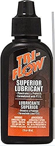 TRI-FLOW TF0021060 GRANHA DE GROBIÇÃO DE LUBRICANTE SUPERIOR- 6 oz