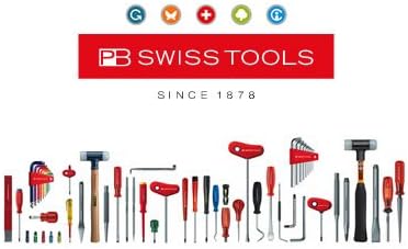 PB Swiss Tools 1/4 PrecisionBit for Power Tools w/nanocoating para parafusos de pozidriv, tamanho longo 2