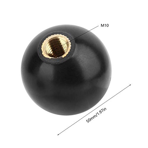 5pcs manuse botão de bola, botão de bola universal premium com porca de parafuso de cobre para máquinas -ferramentas,