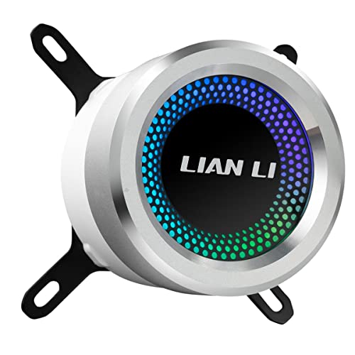 Lian-Li Galahad 360mm All-in-One Argb LED LED CPU Cooler, branco
