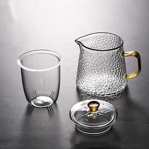 Paynan Glass Bule Infuser Filtro de Infusor Resistente a Calor Pote de Chá de Capinha Decoração do Conjunto de Chá