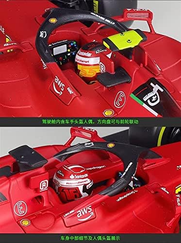 RCESSD SCALE CAR MODELO 1:18 PARA F1 FORMULA Racing 2020 Liga de simulação estática Modelo Coleção de carros Modelo