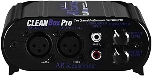 Art CleanBox Pro Dual Channel Nível de conversor