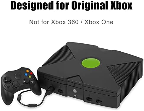 Substituição do controlador Yioone para controlador Xbox S-Type/controlador Xbox original, controlador clássico compatível com console