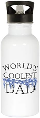 Médio da estrada Pai mais legal do mundo 281 - Um bom humor engraçado de 20 onças garrafa de água branca