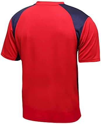 Icon Sports Federação de futebol americano USMNT T-shirt de camisa de futebol de jogo para adultos