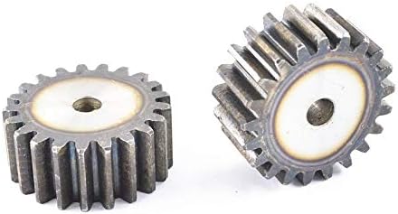 XMeifeits Industrial Gear 2pcs 1,5m 28teets engrenagem de esporão carbono 45 aço micro motor peças de transmissão
