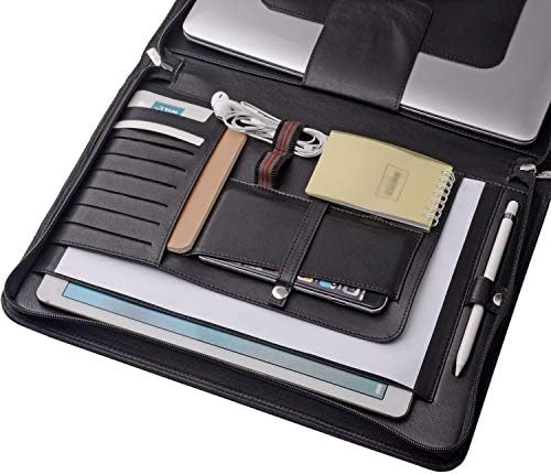 Caso organizador do portfólio de laptop para o livro de superfície 2 /MacBook Pro 15 polegadas, MacBook Laptop Folio Case