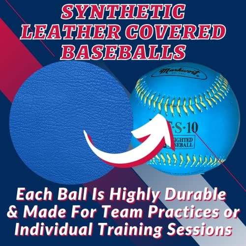 Bolas de beisebol ponderadas para a prática de arremesso e arremesso - - Conjuntos de auxílios de treinamento de bolas de beisebol pesadas para desenvolver energia, precisão e resistência, empacotadas com bolsa de covey