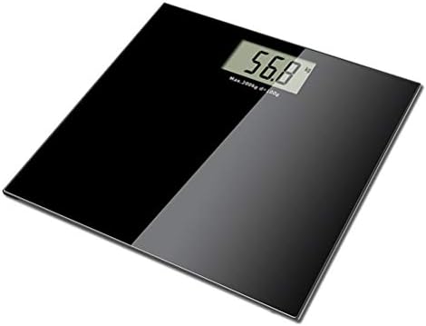 Escala de peso corporal digital Escala à prova d'água Escala de vidro temperado Escala de balanço LCD Exibir medições