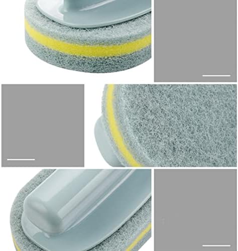 Alipis prato esponja 6pcs lavadores de ladrilhos uselge use use limpeza de lavacro de lavagem escova pp pincel pincel panela blue