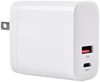 Charger de ondas de caixa compatível com Logitech Spotlight Apresentation Remote - Carregador de parede PD Gancharge, 30w