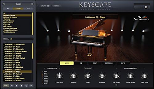 Espectrosonics supekutorasonikkusu keyscape [Mercadorias de importação regular] Vários instrumentos musicais de teclado coletor The