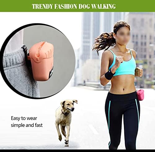 PetPhindu Dog Treat Poup Silicone Silicone Portable Multi-Purposes Treat Bolsa Treat Treation Treinamento bolsa de cachorro