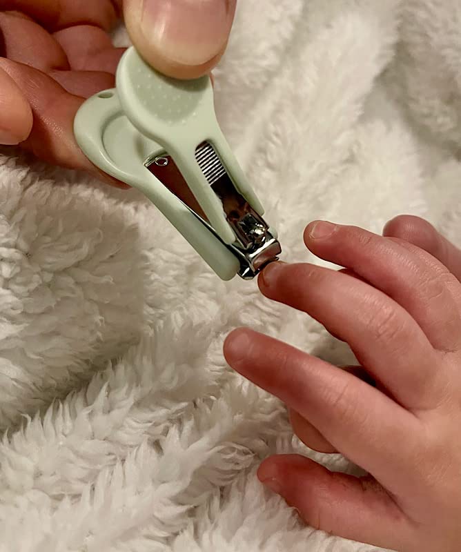 Kit de cuidados com as unhas de bebê Zada ​​Bear