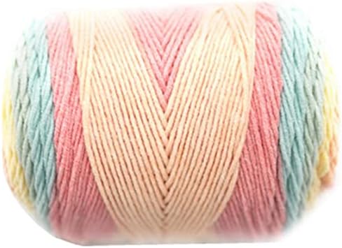 Zonster natural de fios de algodão de algodão de seda macia de fios grossos de tricô lenço tricô de lã de lã de lã Trea Thread