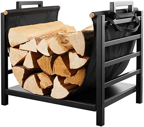 Doeworks 18 polegadas Firewood racks pacote de ferramentas de lareira