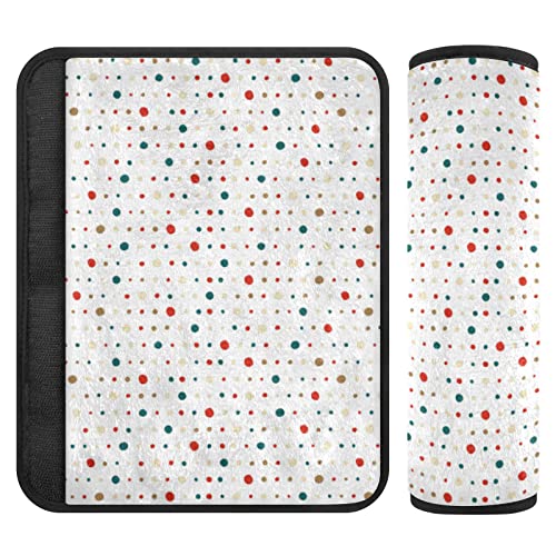 Dots Bubbles Capas de alça de assento de carro para crianças bebês 2 PCs Tiras de assento de carro Casas de almofadas de ombro protetor