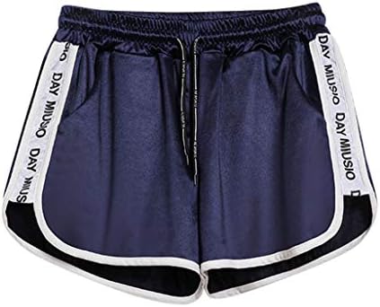 Seaintheson feminino Mistura de algodão ioga e shorts curtos Women Women Pants Sports Sports Yoga Womens Lightweight Trendy