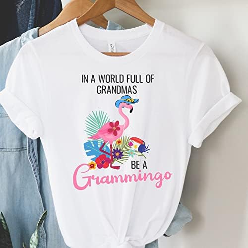 Engraçado em um mundo cheio de avós ser uma camisa de Grammingo, presente engraçado para vovó