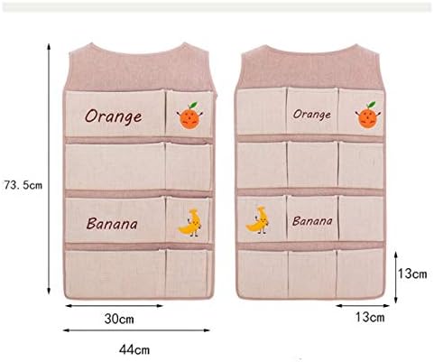 Saco de armazenamento não tecido JYDQM, guarda-roupa de porta de trás de várias camadas, bolsa de armazenamento de lamentações,