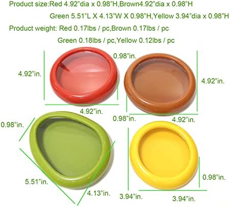 Halteoly 4pc Fruit e recipientes de armazenamento de vegetais definidos para geladeira, economia de tomate de contêiner de armazenamento