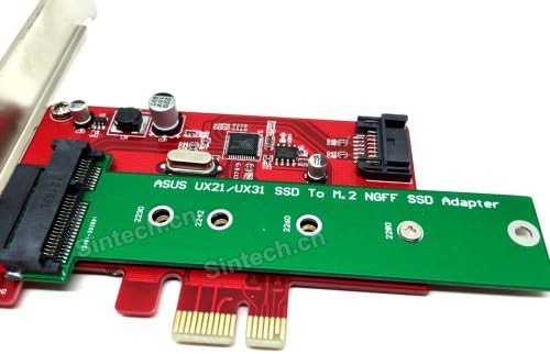 SINTECH 18PIN UX31 UX21 TAICHI21/31 SSD SATA 3 HDD para PCI-E Express Controller Card