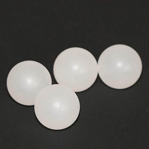 25,4 mm 5pcs bolas de rolamento de plástico sólido polipropileno