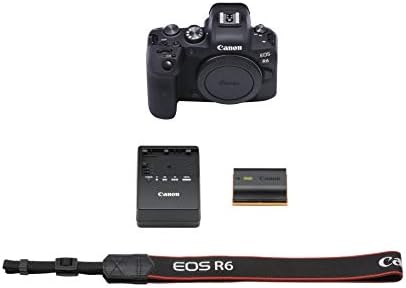 Canon EOS R6 Câmera Mirrorless Full-Frame + RF24-105mm F4 L IS USM LENS KIT