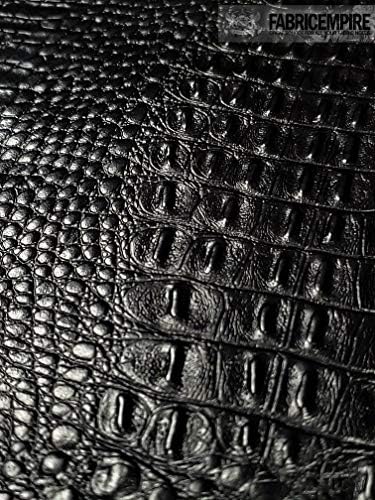 Gator de tecido de vinil Gator Fake Leather Tholstery 54 de largura vendido pelo quintal