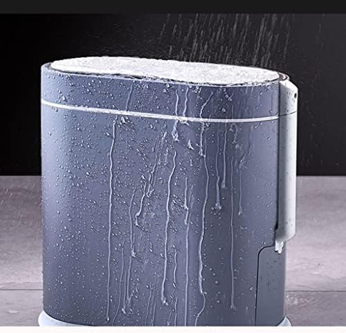 Lxxsh 8l lixo inteligente pode indução doméstica Indução à prova d'água Capa do vaso sanitário pincel de papel integrado de lixo de lixo