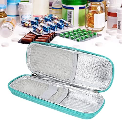 Refrigerador de insulina Simple portátil portátil Multi camadas Design de zíper de insulina Medicina de caneta Diabetes Supplies