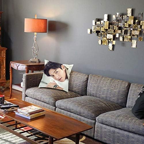 Ji Chang Wook Velvet Tampa de travesseiro de almofada aconchegante Casa de arremesso de capa para casa para a cama Coupes